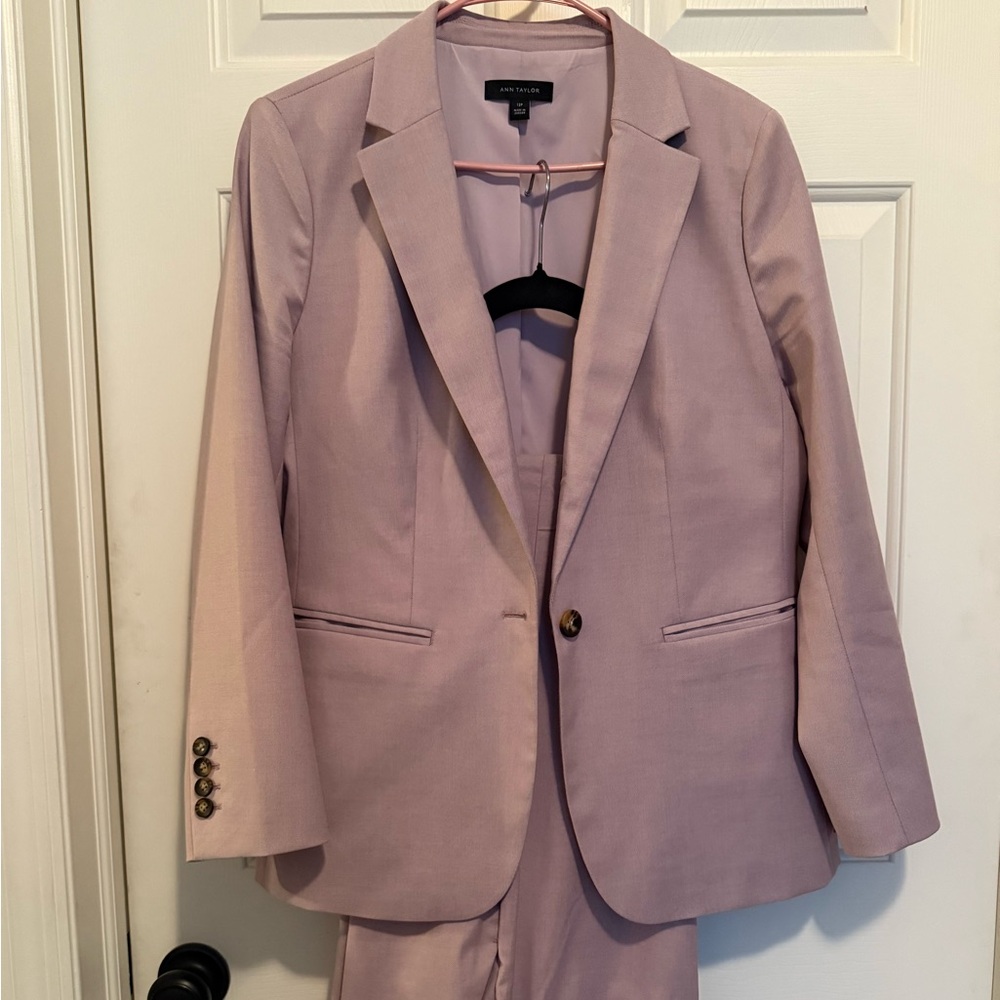 Ann Taylor Soft Purple Suit Set